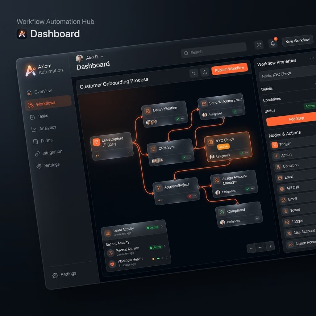 Workflow automation across ERP processes